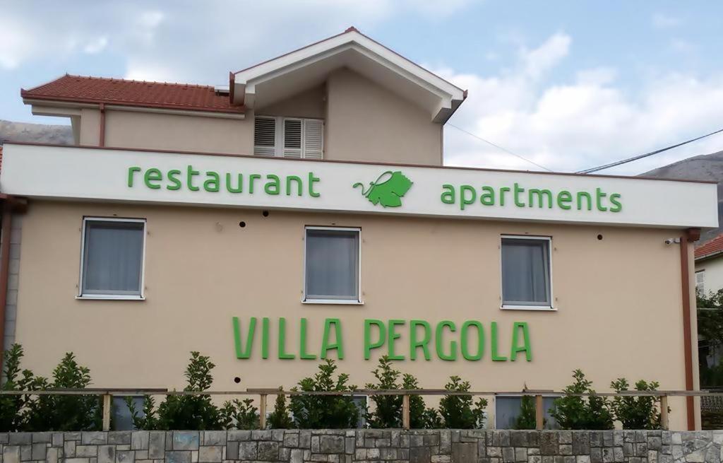 Villa Pergola Trebinje Bagian luar foto